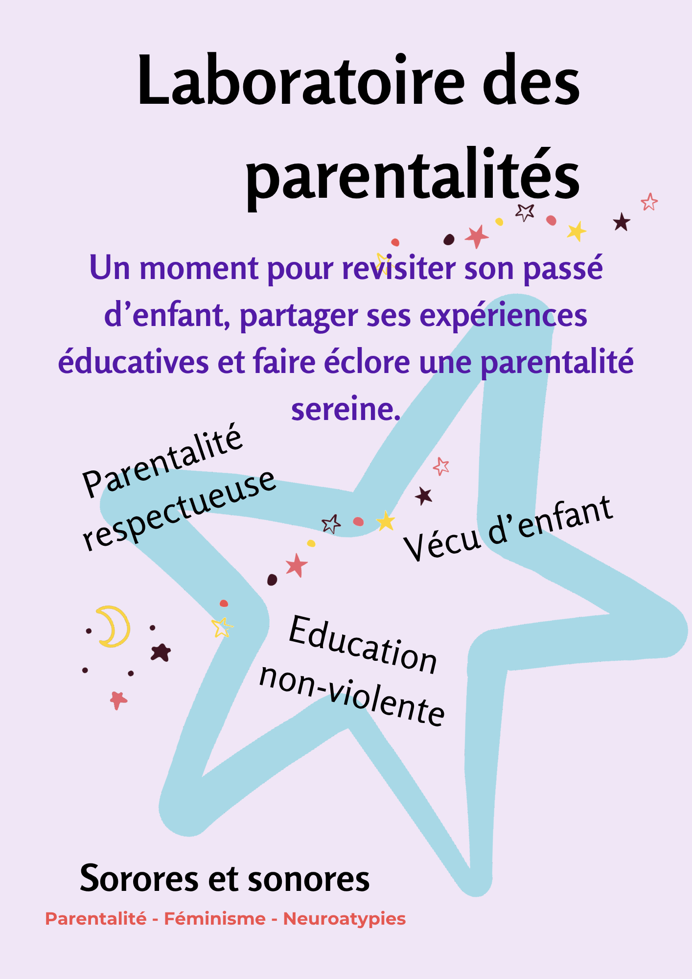 Affiche Laboratoire des parentalités